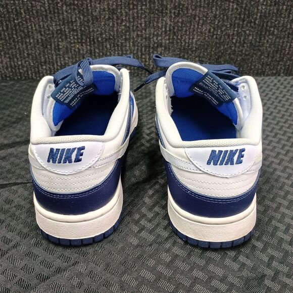 Nike Dunk Low Game Royal Navy Blue/White Mens 10 Used FQ8826-100 No Box main image 14
